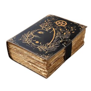 raven moon leather journal